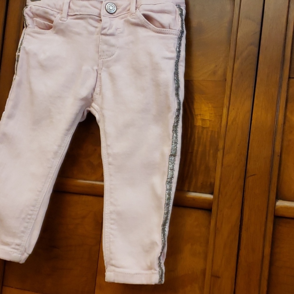 ZARA BABY Girl  Pink Pants Size 9-22 Months Old - Picture 3 of 8